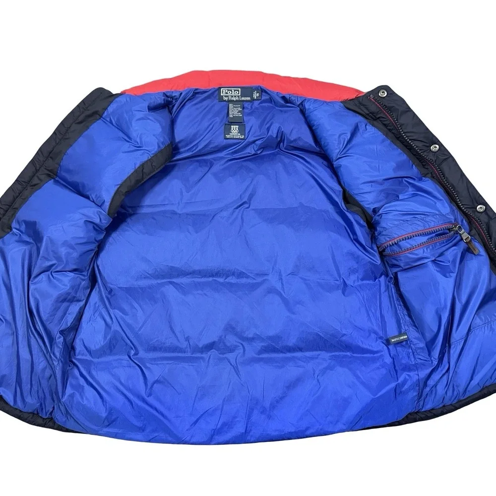 Polo Ralph Lauren Puffer Vest Mens Small Team USA Olympic Vancouver 2010 - Picture 4 of 7